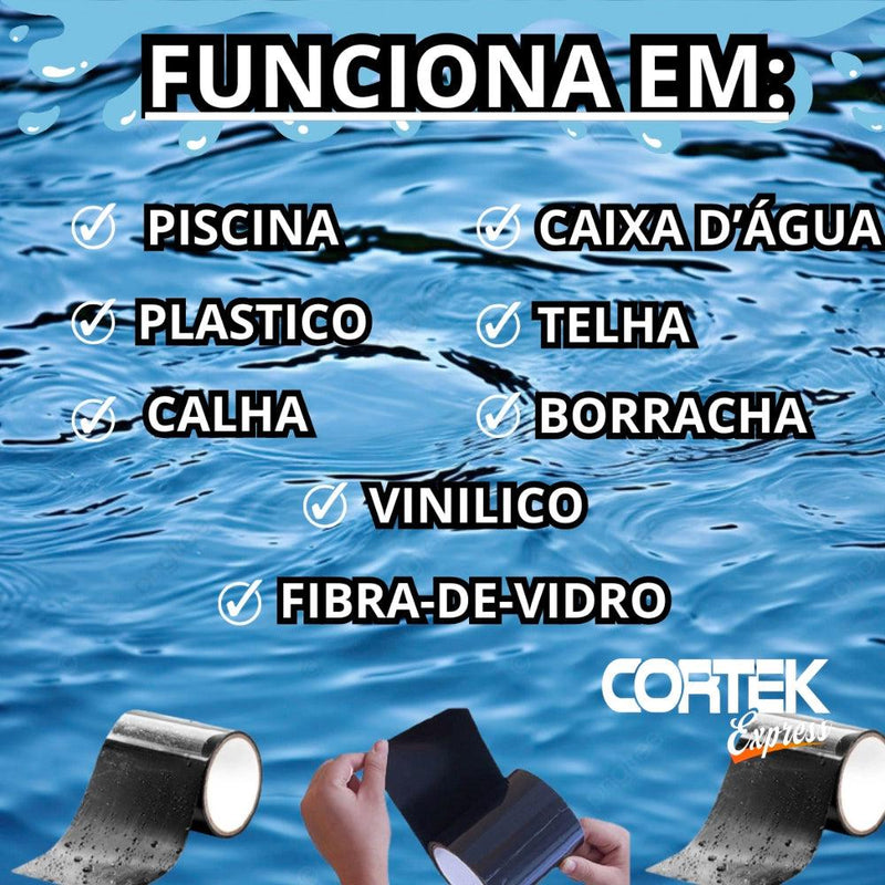 Fita Ultra Resistente a Prova D'Água Cortek Power Plus - Cortek Express