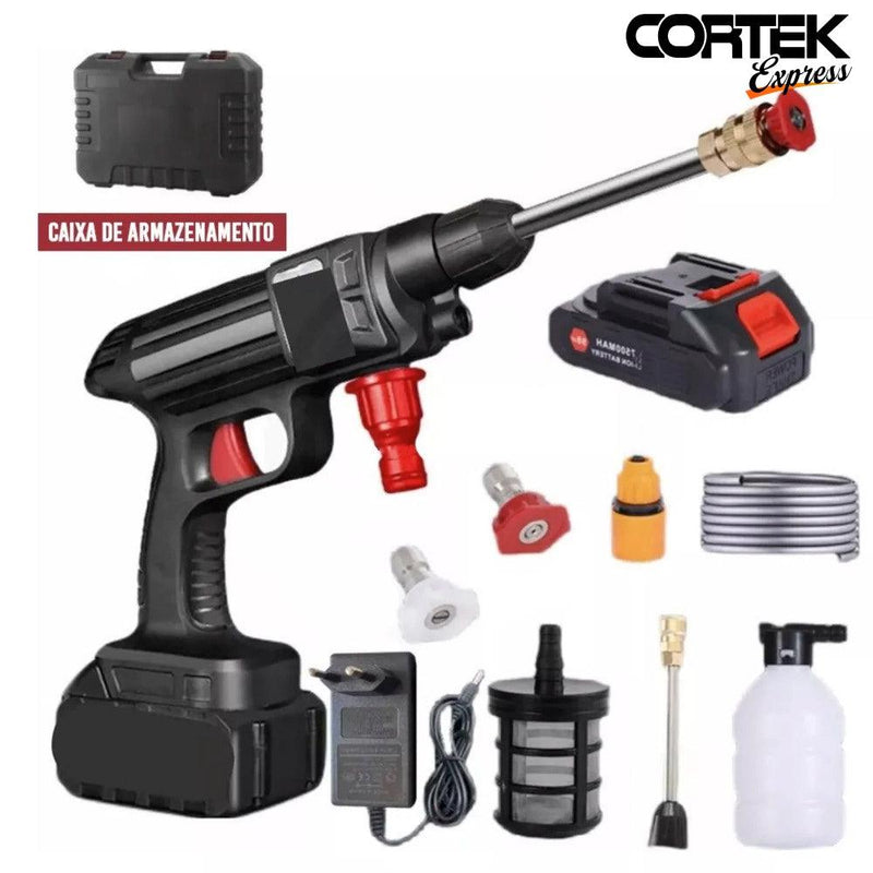 Lavadora de Alta Pressão Recarregável Cortek PowerWash - Cortek Express