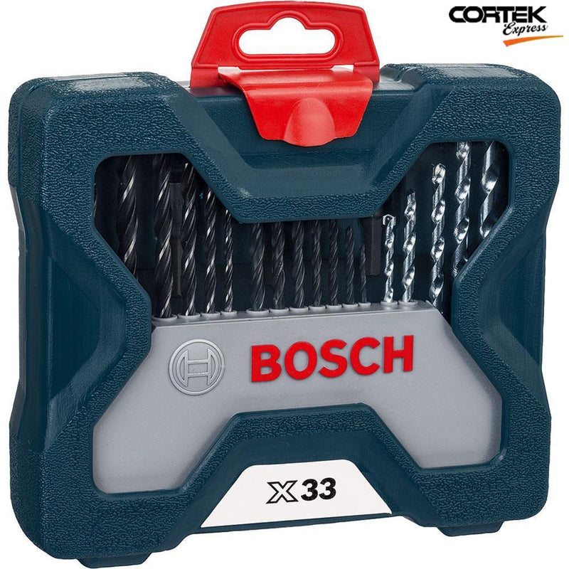 Maleta Com 33 Brocas Bosch - Cortek Express