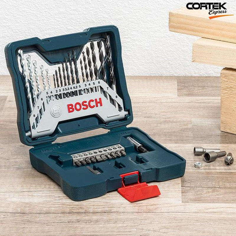 Maleta Com 33 Brocas Bosch - Cortek Express