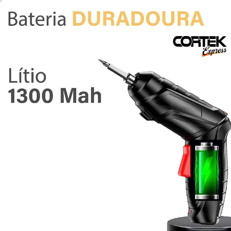 Mini Parafusadeira Portátil Cortek Slim - Cortek Express