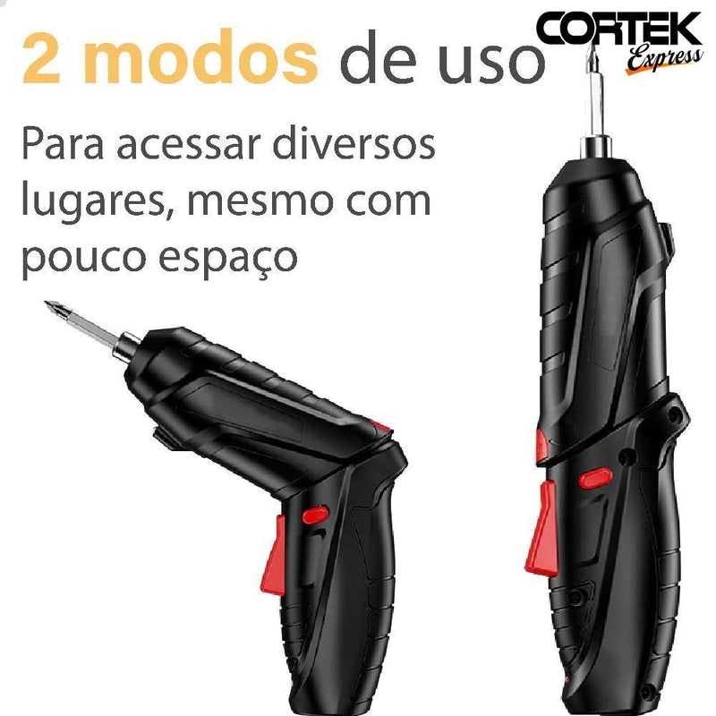 Mini Parafusadeira Portátil Cortek Slim - Cortek Express