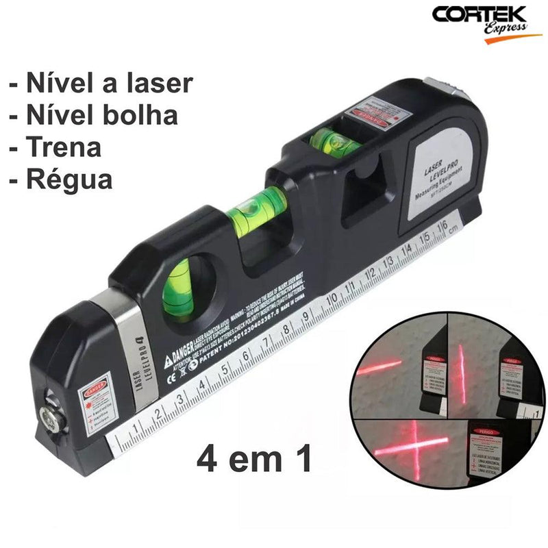 Nível Laser Profissional Cortek Plus - Cortek Express