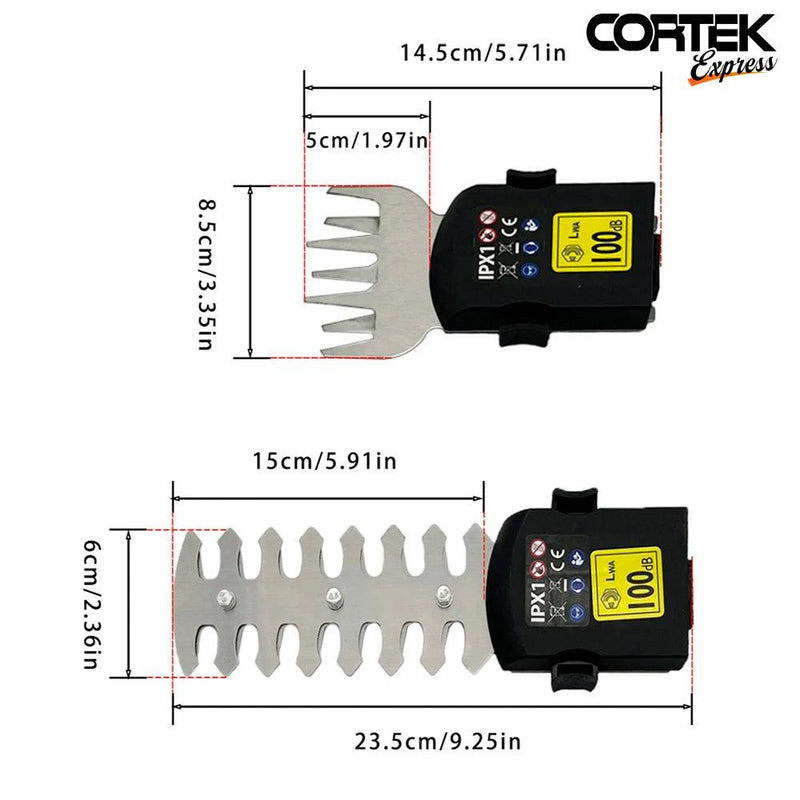 Podador e Aparador Elétrico Para Jardim Cortek Cut - Cortek Express