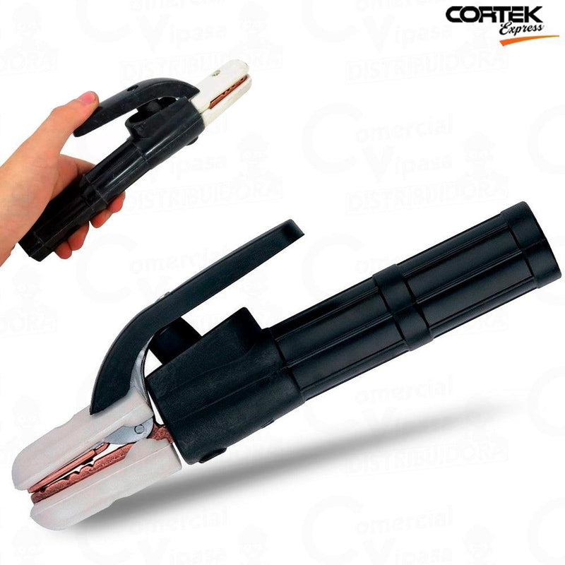 Porta Eletrodo 2,5 - 6,3mm Para Solda 300A Ou 500A - Cortek Express