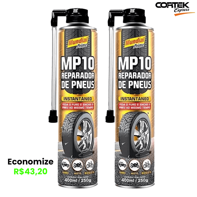 Reparador de Pneu Instantaneo Cortek Repair - Cortek Express